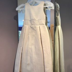 Sweet Beginnings flower girl dress tags attached